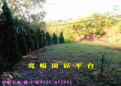 售苗栗縣大湖鄉苗栗大湖休閒美農地~露營區首選~七個大平台農地2,280萬